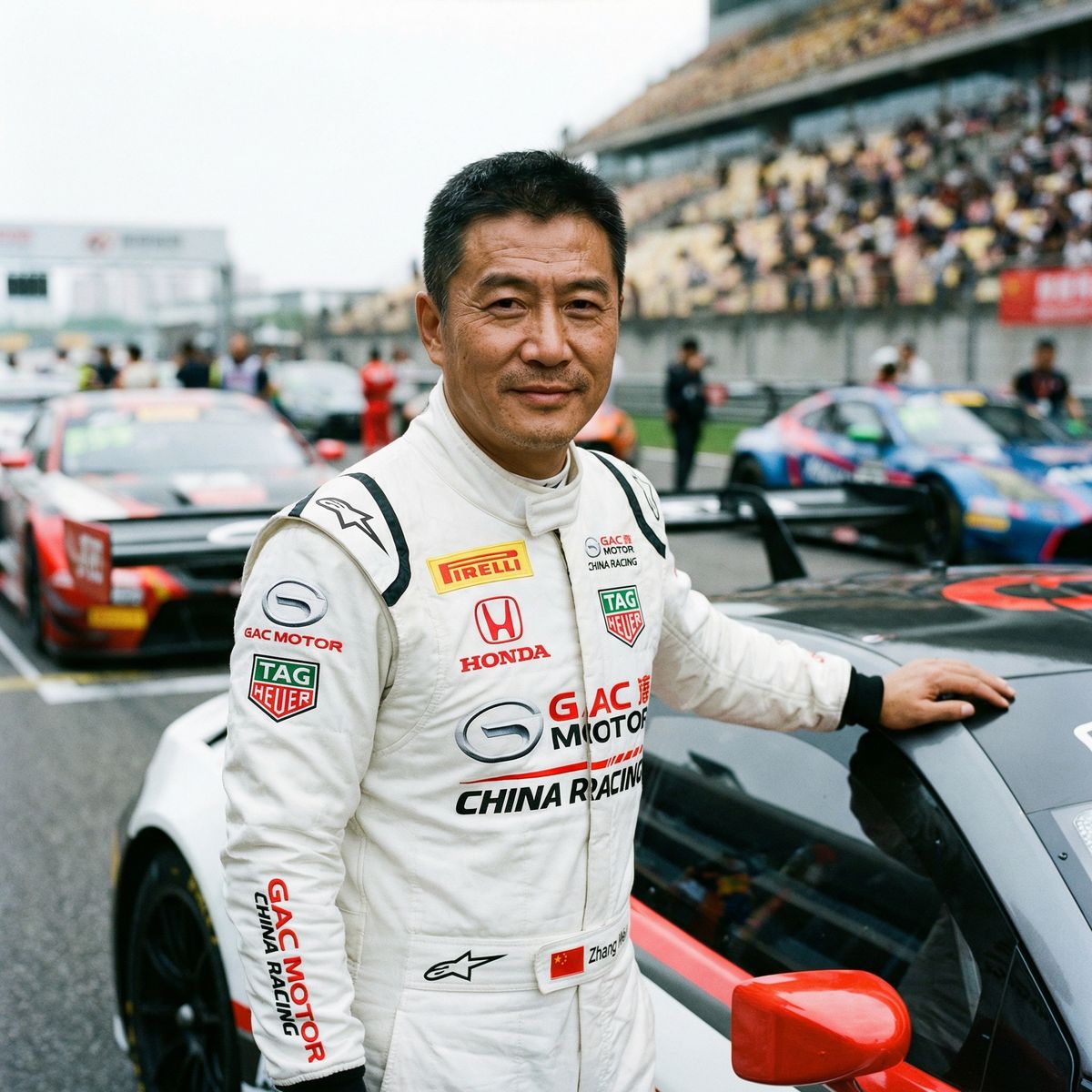 黑料网赛车手张海峰